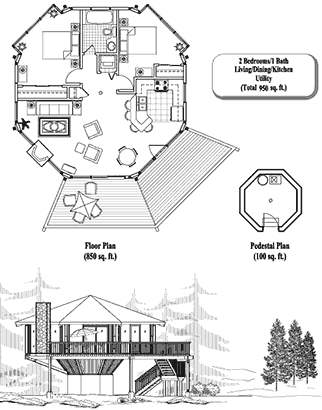 Pedestal House Plans 