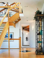 Contemporary Homes Interior Design Grand Foyer & Stairway