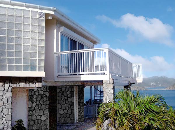 Two-Story Topsider Home Built On St.John Virgin Islands