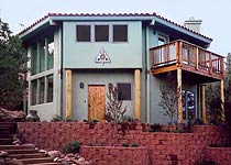Two Story Octagonal Topsider Home