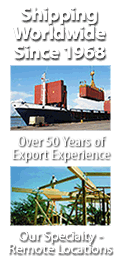 Shipping & Exporting Homes to  Remote Locations Worldwide For Over 40 Years