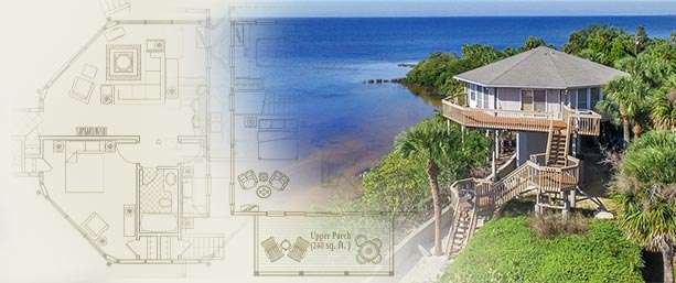 Florida Coastal Pedestal Home | Proven Hurricane-Resistant Topsider Design Elevated coastal pedestal home in Florida engineered for hurricane resistance and long-term durability. This Topsider design combines strength, safety, and modern luxury. Ideal for Online House Plans featuring Piling, Stilt & Pier Homes, Hurricane Proof Homes, Pedestal Homes, and Octagon Homes.