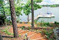 Topsider Lakehouse in with boat dock