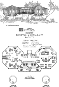 Commercial Floor Plan COMM-Resort-Reception-Family-Restaurant-Facility-Waterfront-Floor-Plan