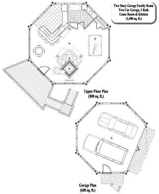 MULTI PURPOSE House Plan MP-0303 (1400 Sq. Ft.) 0 Bedrooms 1 Bathrooms