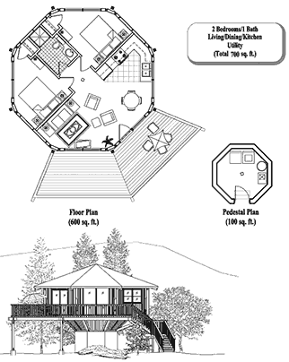 Pedestal House Plans | Topsider Homes